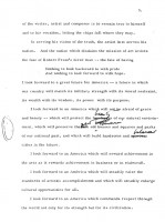 draft of JFK's speech on the arts at Amherst College, 5