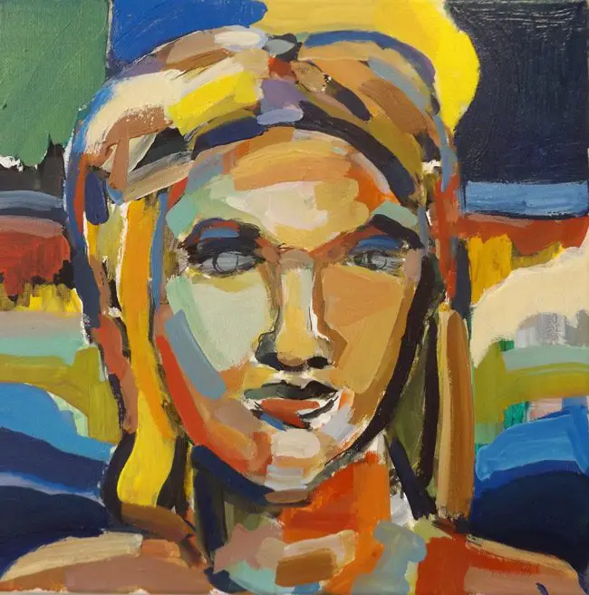 JJ Graham’s 'Sunshine' is part of the 'Work' exhibit, opening Saturday and running through Aug. 8 at the Flagler County Art League in Palm Coast See below. (© FlaglerLive)
