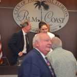 More than a shadow: Jon Netts, the former mayor, is a mong the three candidates the Palm Coast City Council will interview for a temporary appointment to the council. (© FlaglerLive)