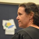 Appointed by Gov. Ron DeSantis to a newly created County Court seat in Flagler in 2019, Judge Andrea Totten announced she will run for the seat's full four-year term in next August's election. (© FlaglerLive)