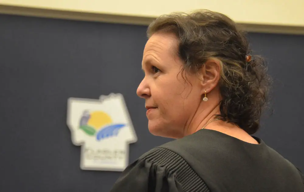 Appointed by Gov. Ron DeSantis to a newly created County Court seat in Flagler in 2019, Judge Andrea Totten announced she will run for the seat's full four-year term in next August's election. (© FlaglerLive)