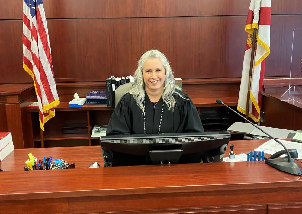 Flagler County Judge Melissa Distler was elected to the bench in 2012 and re-elected without opposition in 2018. (Seventh Judicial Circuit)