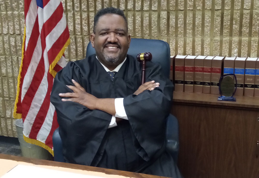 Judge Woody Clermont. disciplined
