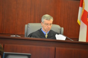 Flagler County Circuit Judge J. David Walsh.  (© FlaglerLive)