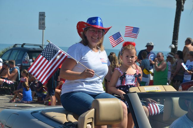 'This past Tuesday,' writes Elections Supervisor Kaiti Lenhart, above, 'we just celebrated together Independence Day, the founding of this great nation, in honor of all who fought and died for our freedom. An active, informed electorate builds a strong community. Stay registered AND vote in every election!' (© FlaglerLive)