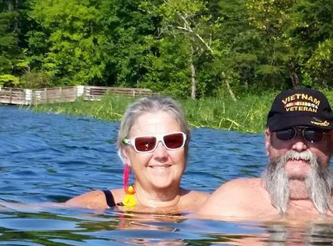 Sharon Keeler lost her husband Karl to a vehicle crash earlier this month. Over the weekend, Sharon committed suicide at her Flagler Beach home. (Facebook)