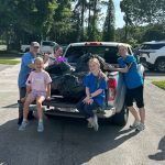 Dozens of volunteers taking to the streets across the city to lend a hand in a concerted effort to collect trash and debris. (Palm Coast)
