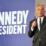 Independent presidential candidate Robert F. Kennedy Jr. speaks on March 30, 2024, in Los Angeles.