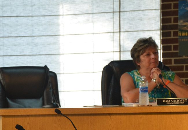 Kim Craney has been serving on the Flagler Beach City Commission since 2011. She also serves on the Flagler Auditorium board. (© FlaglerLive)