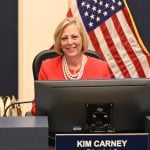 Flagler County Commissioner Kim Carney. (© FlaglerLive)