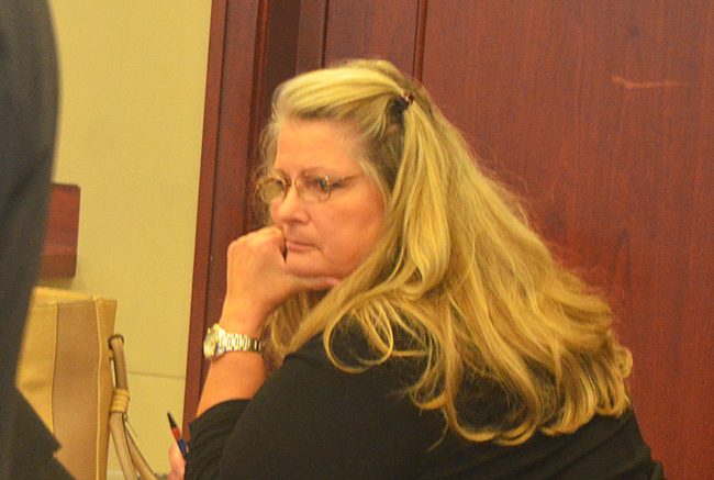 A jury found Kimberle Weeks guilty on felony counts today, ending a four-day trial in a three-year case. But the defense will appeal. (c FlaglerLive)