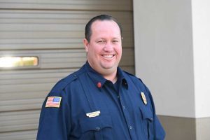 Palm Coast Fire Chief-Designee Kyle Berryhill. (© FlaglerLive)