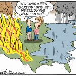 End Of Summer by Bob Englehart, PoliticalCartoons.com