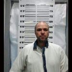 Chad Langlois in his Georgia State Prison photo.