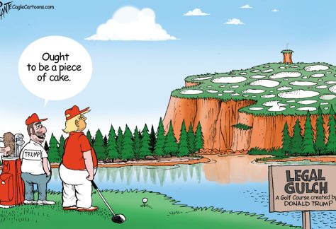 Legal Gulch Golf by Bruce Plante, PoliticalCartoons.com