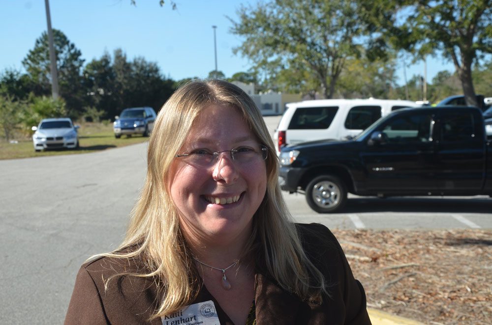 Flagler County Supervisor of Elections Kaiti Lenhart is the featured speaker