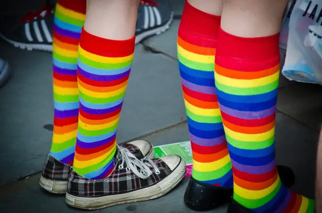 What used to be Gay and Lesbian LGBT Pride Month and is now LGBT Pride Month kicks off June 1: look for events near you and show pride--or respect. (Garry Knight)