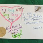 From New Mexico to Florida Gov. Ron DeSantis: Gay gay gay … Credit: Deena Burnett)