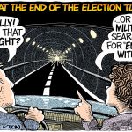 At the End of the Election Tunnel by Monte Wolverton, Battle Ground