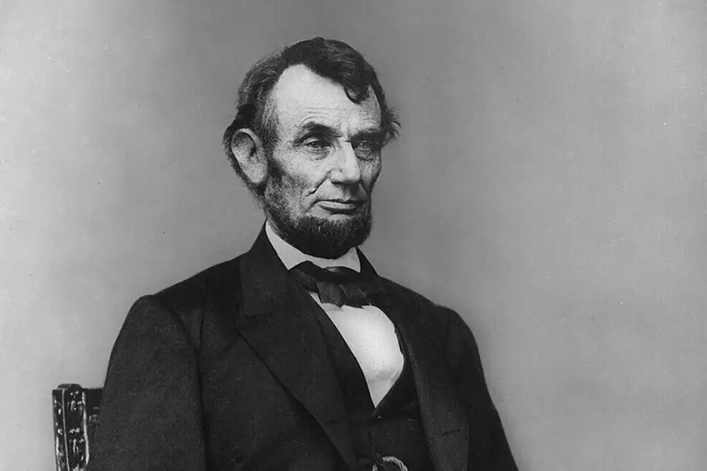 We could use a little Lincoln right now. (Mathew Brady, Library of Congress, Feb. 9, 1864)