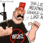 Little Mermaid by Pat Bagley, The Salt Lake Tribune