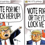 Lock me up! by Dave Whamond, Canada, PoliticalCartoons.com