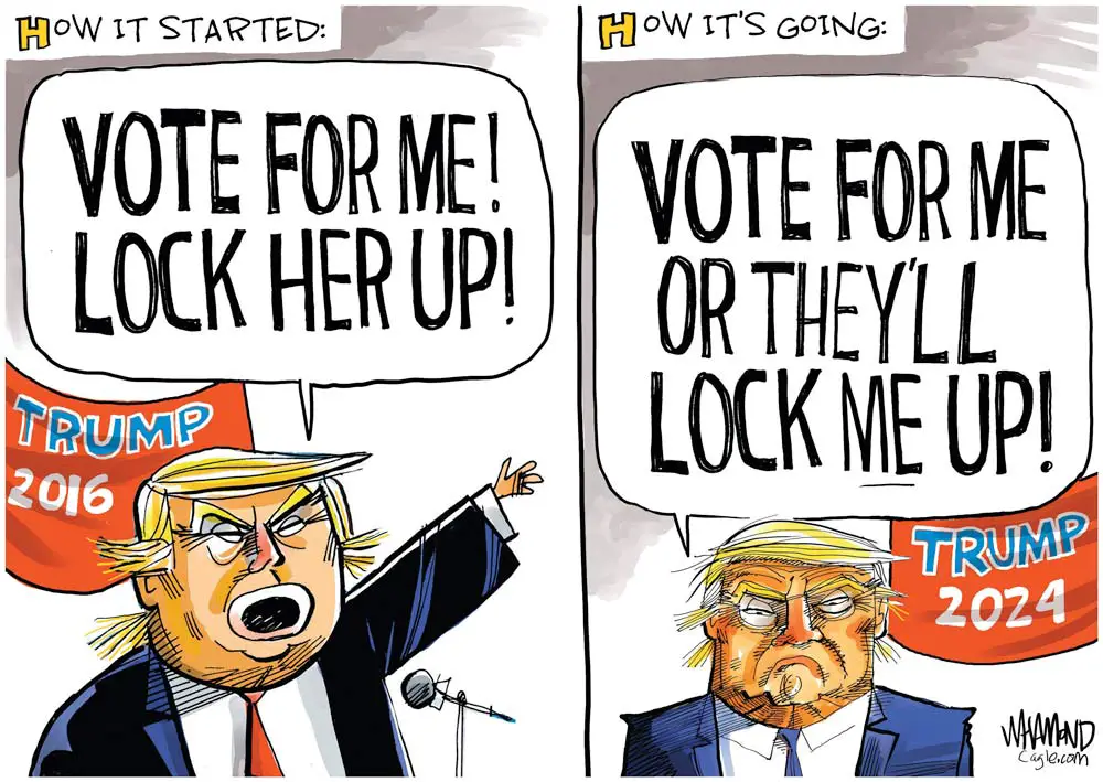 Lock me up! by Dave Whamond, Canada, PoliticalCartoons.com