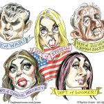 Trum Cabinet name changes by Taylor Jones, Politicalcartoons.com