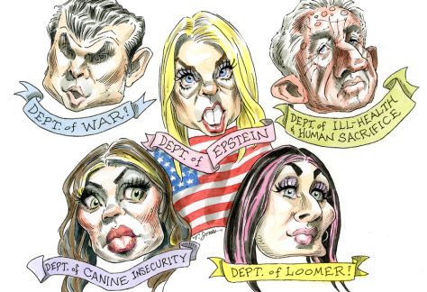 Trum Cabinet name changes by Taylor Jones, Politicalcartoons.com
