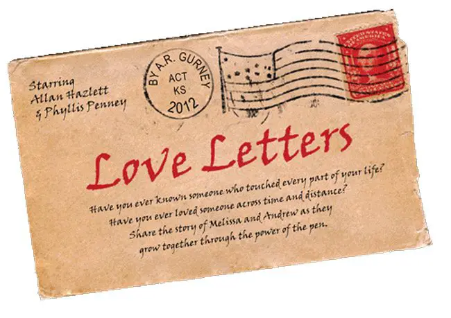 'Love Letters,' the play by A. R. Gurney, is staged at City Repertory Theatre in Palm Coast all weekend. See below.