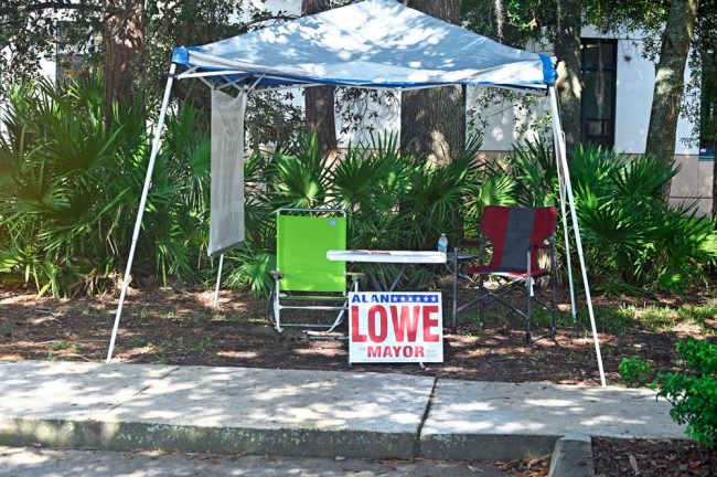 alan lowe empty tent