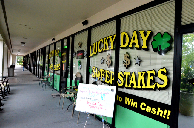 lucky day sweepstakes gambling hall A favorite hang-out for the Medicare set at the Winn Dixie shopping center on SR100 in Palm Coast. (© FlaglerLive)