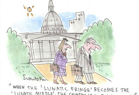 Lunatic Fringe by Harley Schwadron, CagleCartoons.com