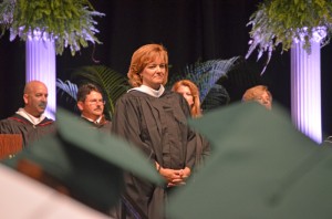 It was Lynette Shott's first graduating class on her watch as principal at FPC. Click on the image for larger view. (© FlaglerLive)