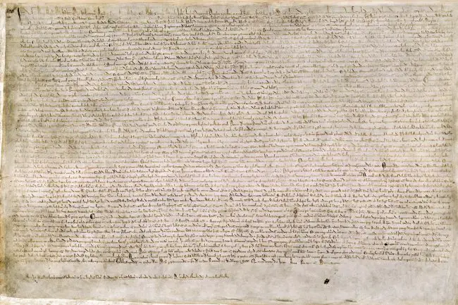 Today is the 802nd birthday of the Great Charter, better known as Magna Carta, when England's King John sealed what became a founding document in the history of personal liberties. Click on the image for larger view. 
