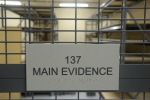 evidence room sheriff