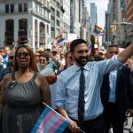 Democratic mayoral candidate Zohran Mamdani, right, and Attorney General of New York Letitia James walk in the NYC Pride March on June 29, 2025, in New York. AP Photo/Olga Fedorova