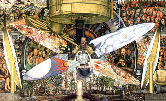 Diego Rivera's Man at the Crossroads