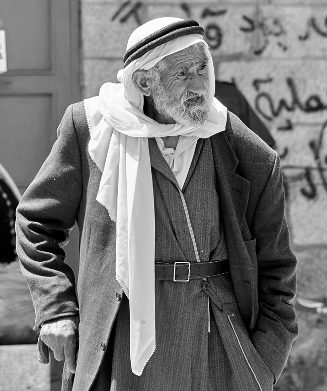 A man in Bethlehem. (Edgardo W. Olivera)