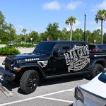 Former Palm Coast City Council member Victor Barbosa's "Man Cave" car, previously barred from parking in residential driveways, will soon be as free to park in those driveways as it once did at City Hall. (© FlaglerLive)