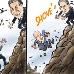 Biden and Manchin by Jeff Koterba, CagleCartoons.com