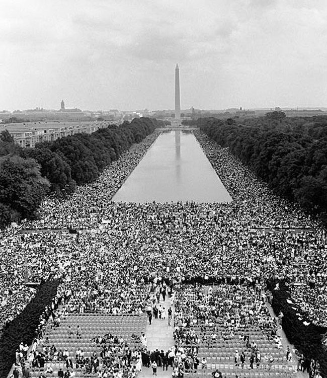 Sunday is the 53rd anniversary of the March on Washington, on Aug. 28, 1963, where Martin Luther King Jr. delivered his I Have a Dream speech. (Wikimedia Commons)