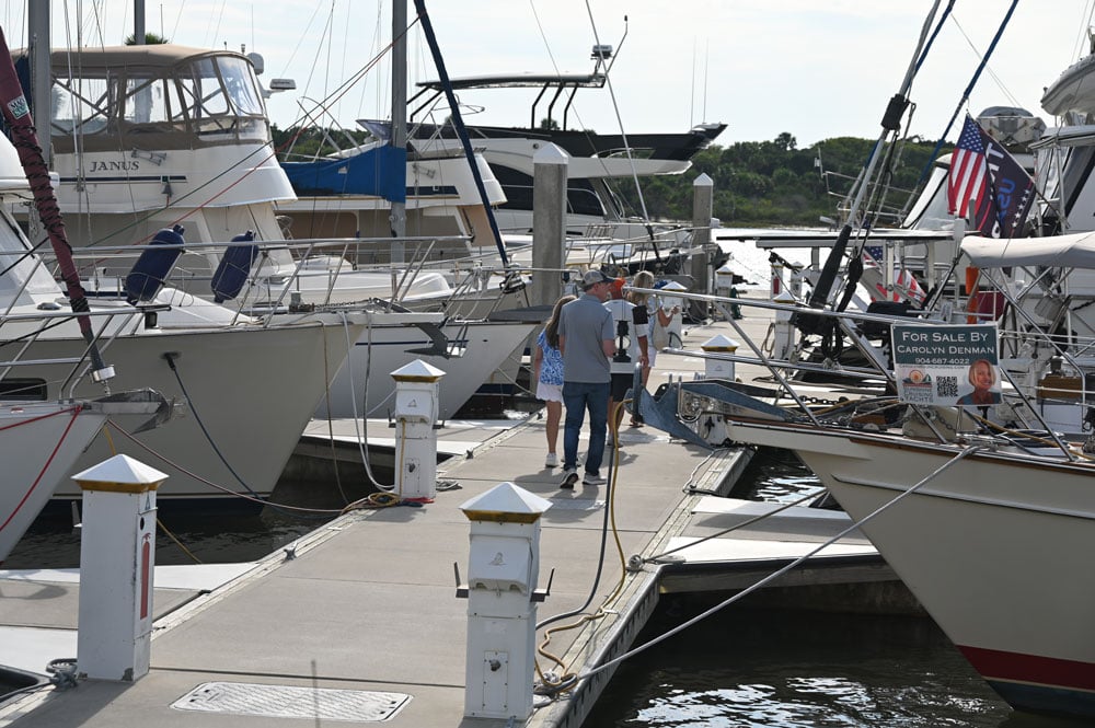 Marineland's government, such as it is, thinks its marina is not paying the town enough money. (© FlaglerLive)