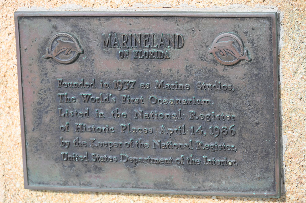 marineland plaque