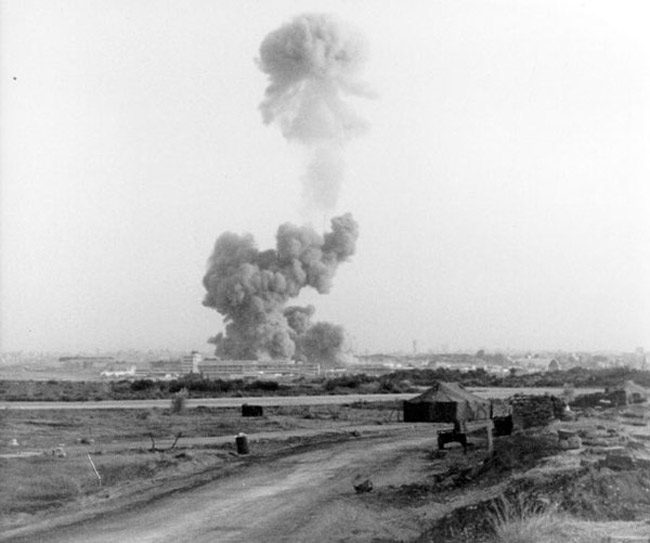 The French and U.S. Marines' barracks in Beirut were the targets of twin terrorist attacks by what became known as Hezbollah, on this date in 1983. Two hundred and forty Marines were killed, as were 58 French soldiers. (Marines)[