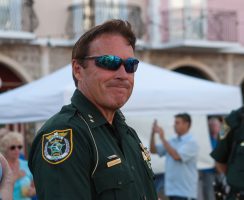 Mark Carman when he was a commander with the Flagler County Sheriff's Office. (© FlaglerLive)
