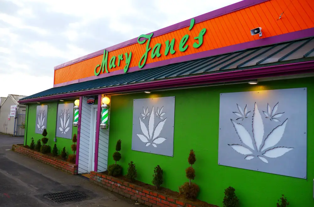 Mary Jane's pot shop in Eugene, Ore. (Rick Obst)