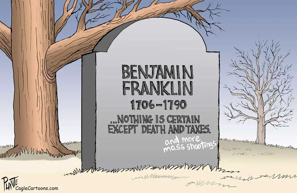 Benjamin Franklin quote update by Bruce Plante, PoliticalCartoons.com