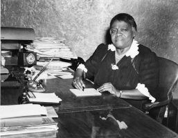 Educator Mary McLeod Bethune regularly wrote of her travels abroad.