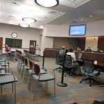 Even in Palm Coast, local government meetings' attendance is driven more by what's on the agenda than by whether the meeting is in the morning or the evening. (© FlaglerLive)